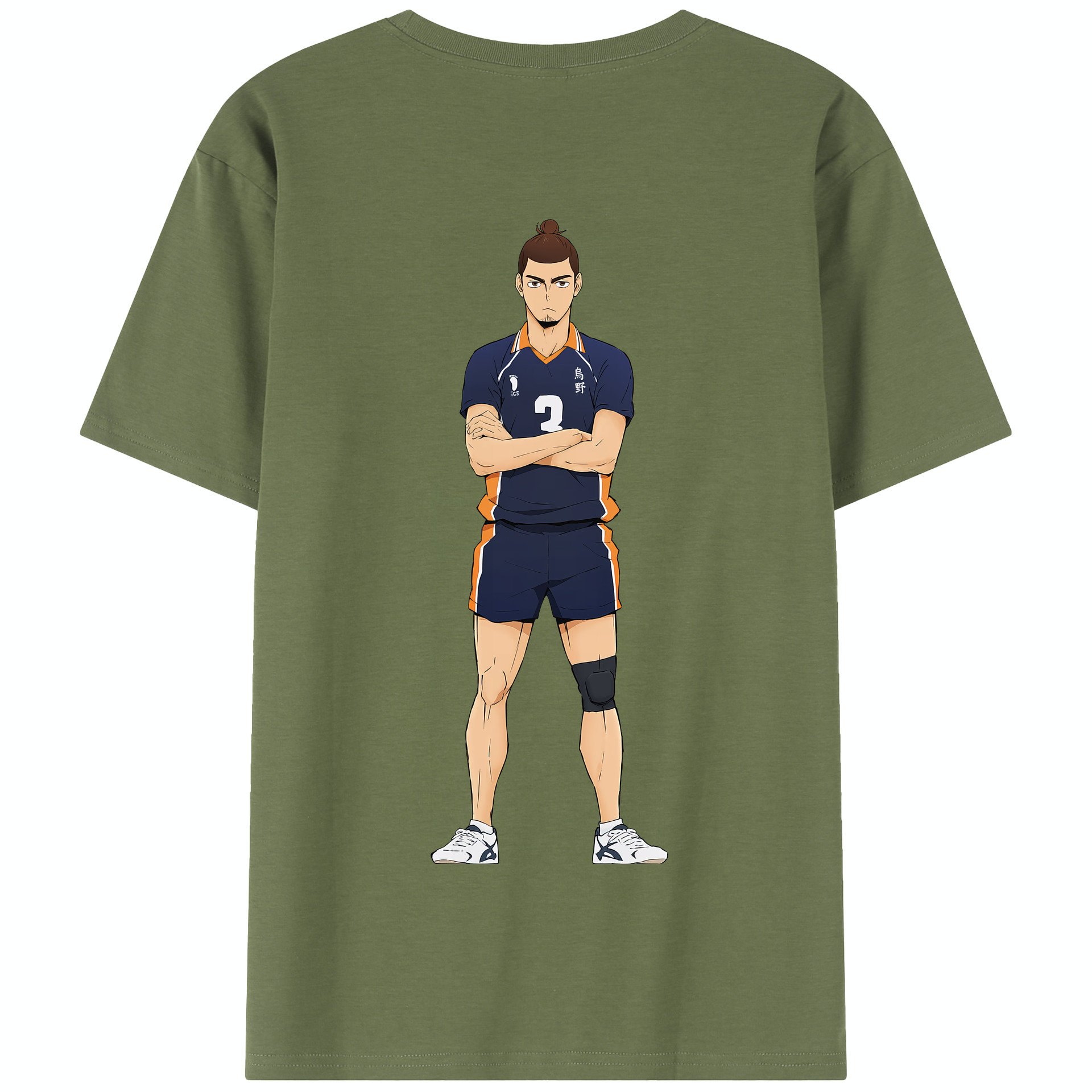 （画像用） ハイキュー!! Haikyu!! 綿100％半袖Tシャツ（背面プリント）